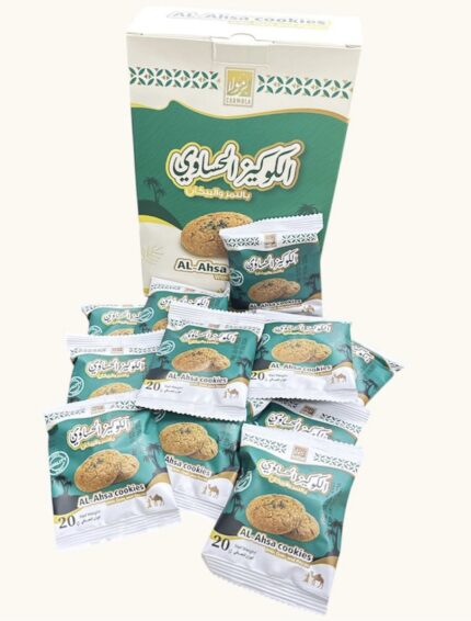 كوكيز حساوي بالتمر والبيكان