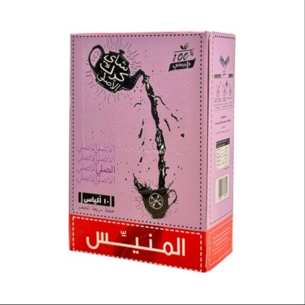 شاي كرك الأصلي من المنيس 10 أظرف